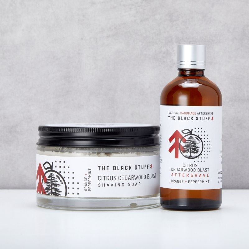 Citrus Cedarwood Blast Shave Set