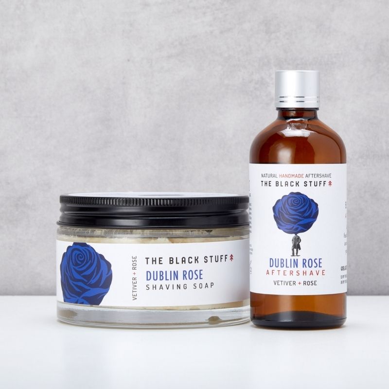 Limited Edition Dublin Rose Shave Set