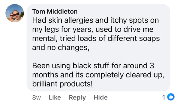 Tom, skin issues