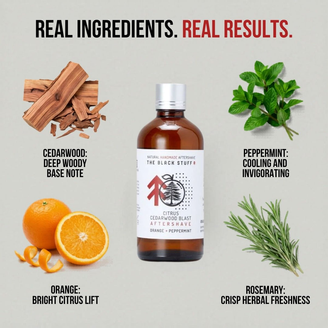 Aftershave Recovery Splash - Citrus Cedarwood Blast