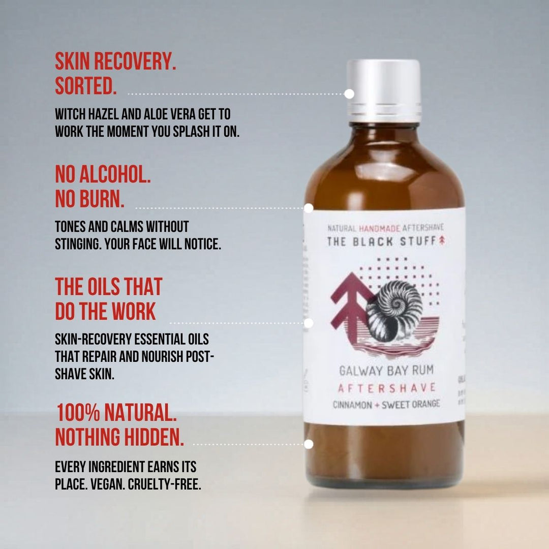Aftershave Recovery Splash - Galway Bay Rum