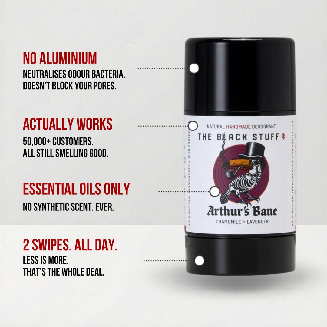 Limited Edition Natural Deodorant - Arthur's Bane