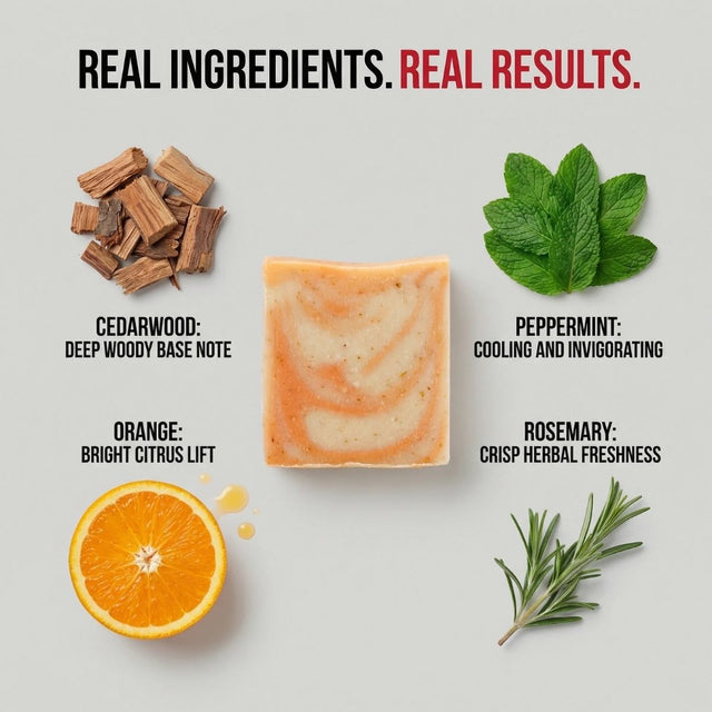 Citrus Cedarwood Scrub