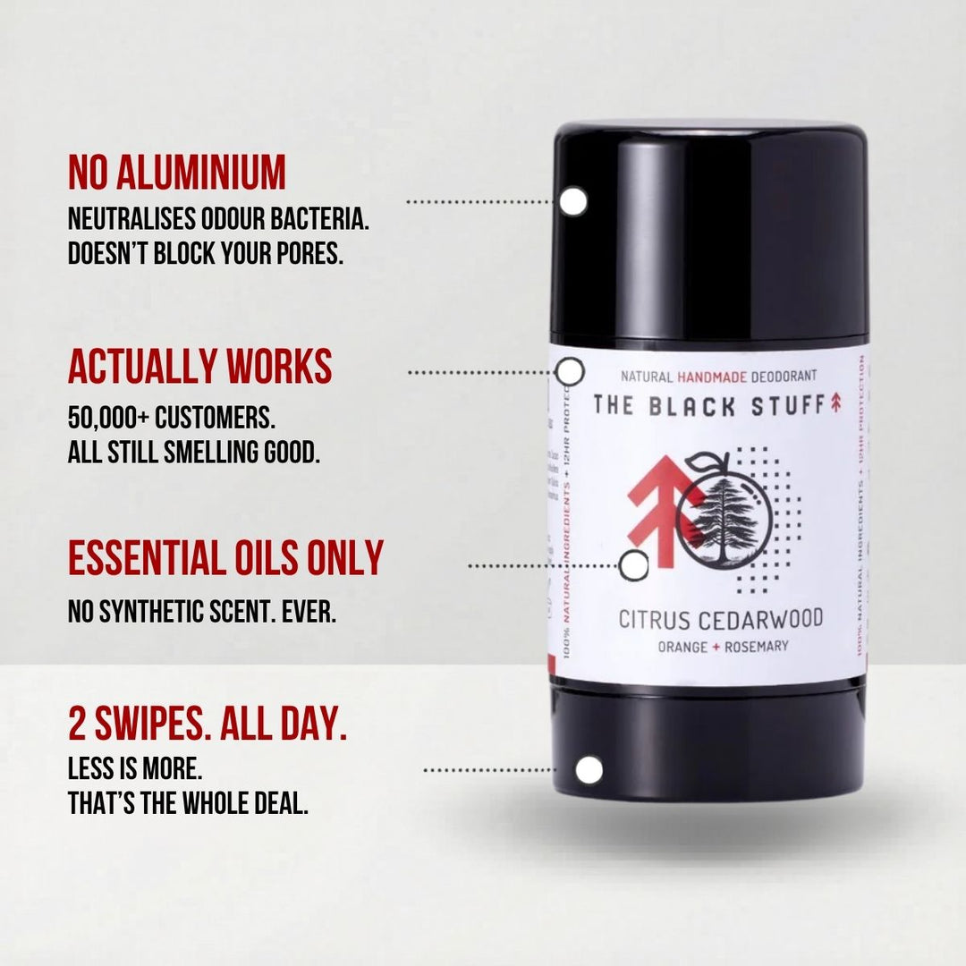 Natural Deodorant - Citrus Cedarwood Blast