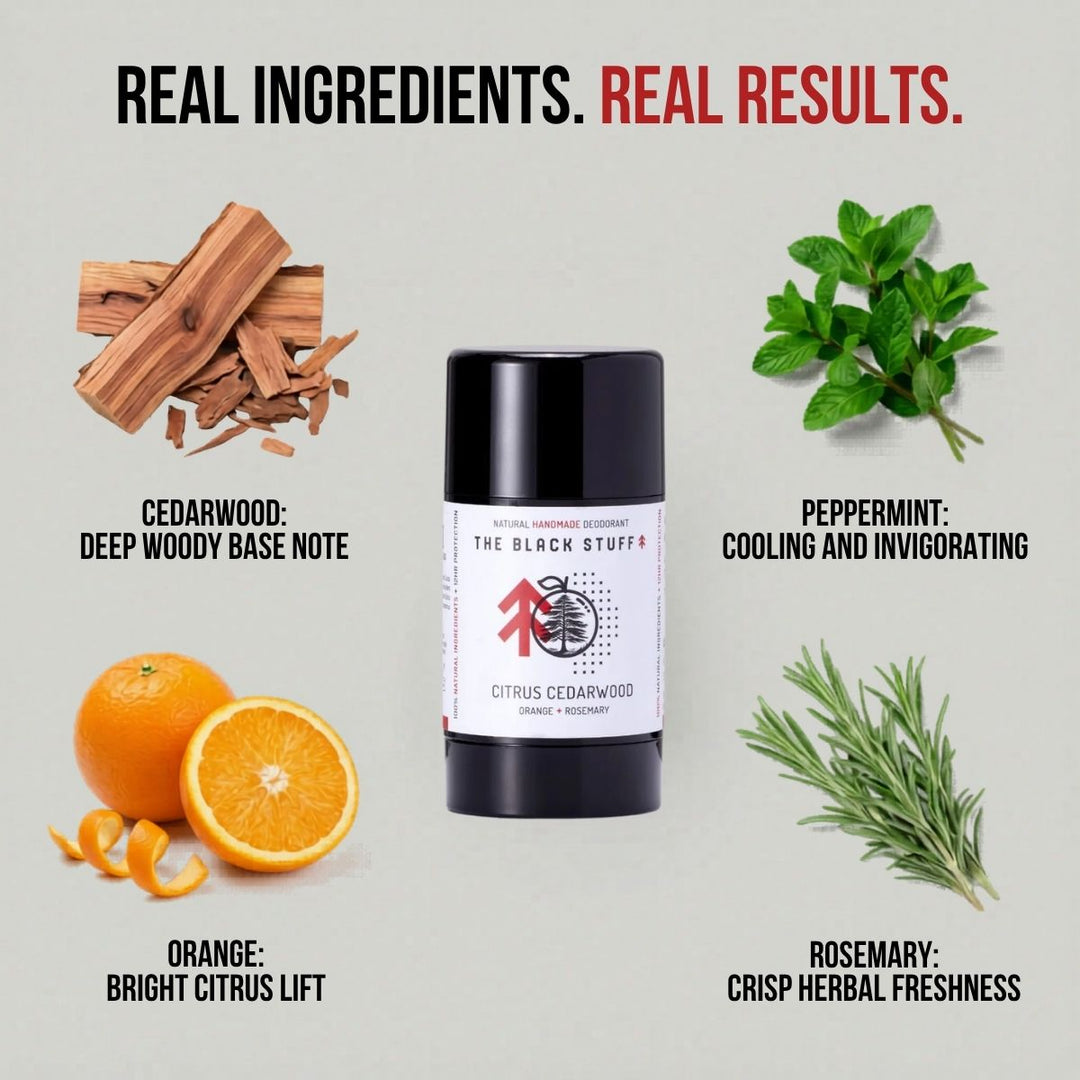 Natural Deodorant - Citrus Cedarwood Blast