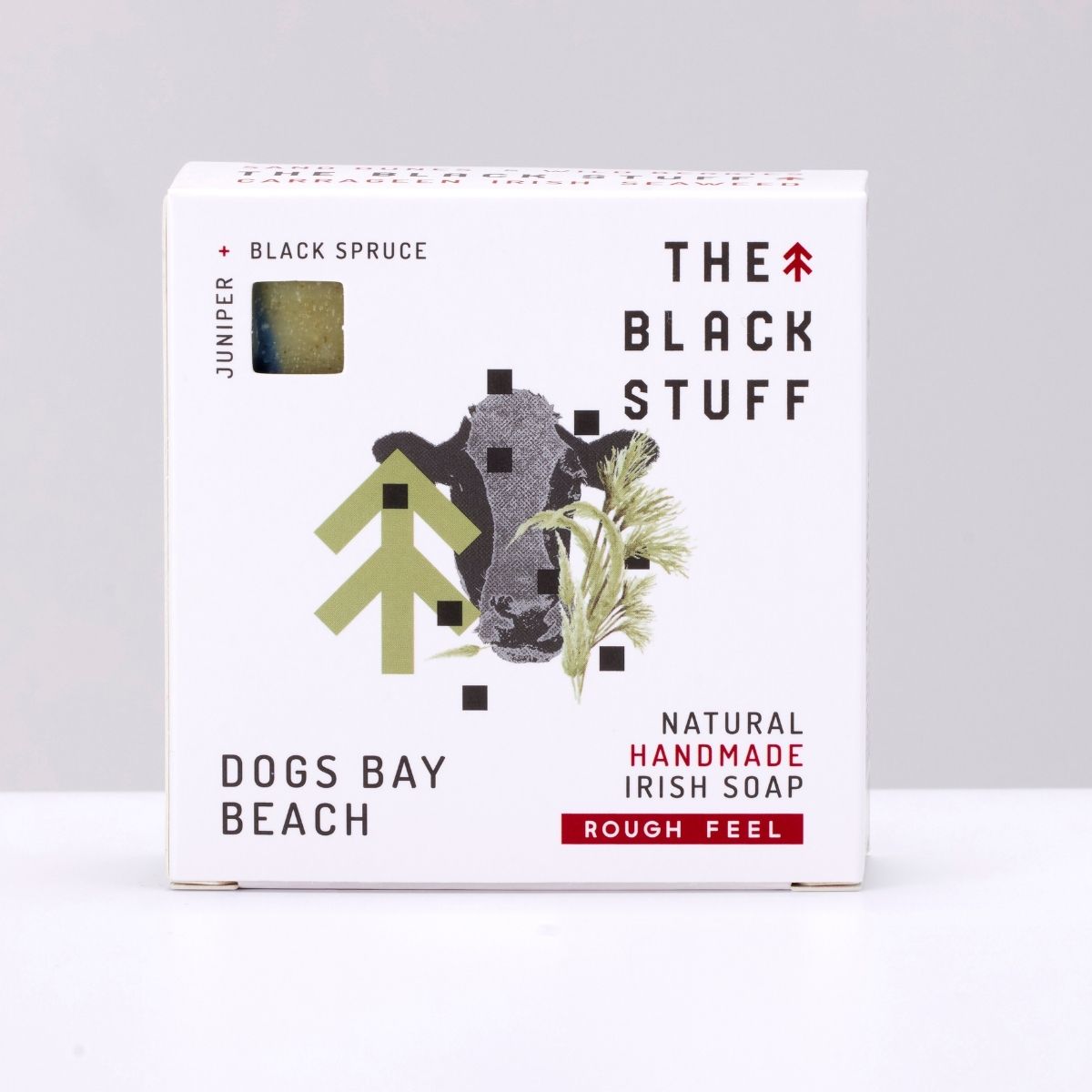 Dogs Bay Beach Natural Handmade Bar Soap Mens Natural Soap The Black Stuff