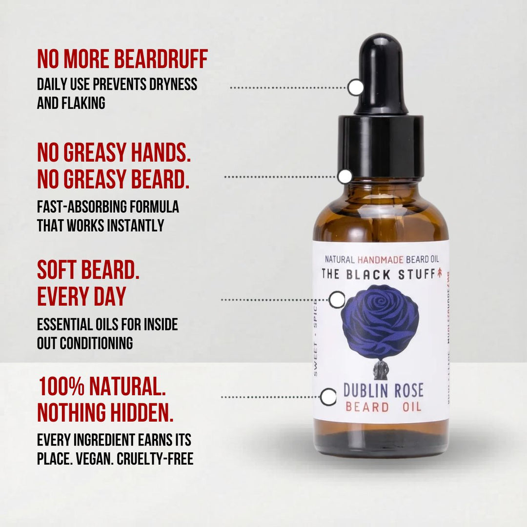 Limited Edition Beard Oil - Dublin Rose