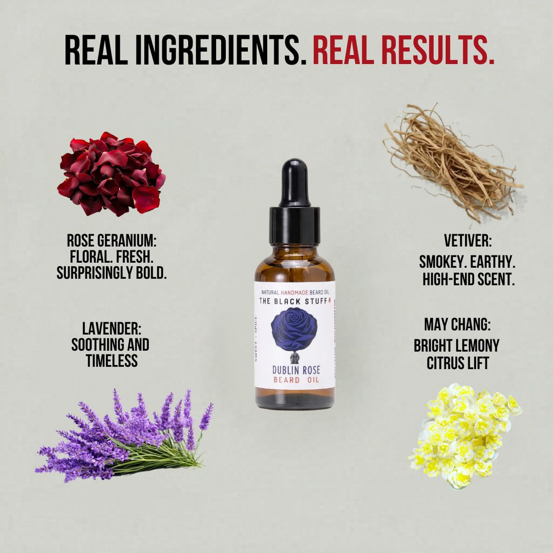 Limited Edition Beard Oil - Dublin Rose