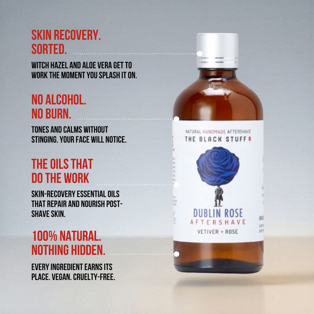 Limited Edition Aftershave Recovery Splash - Dublin Rose