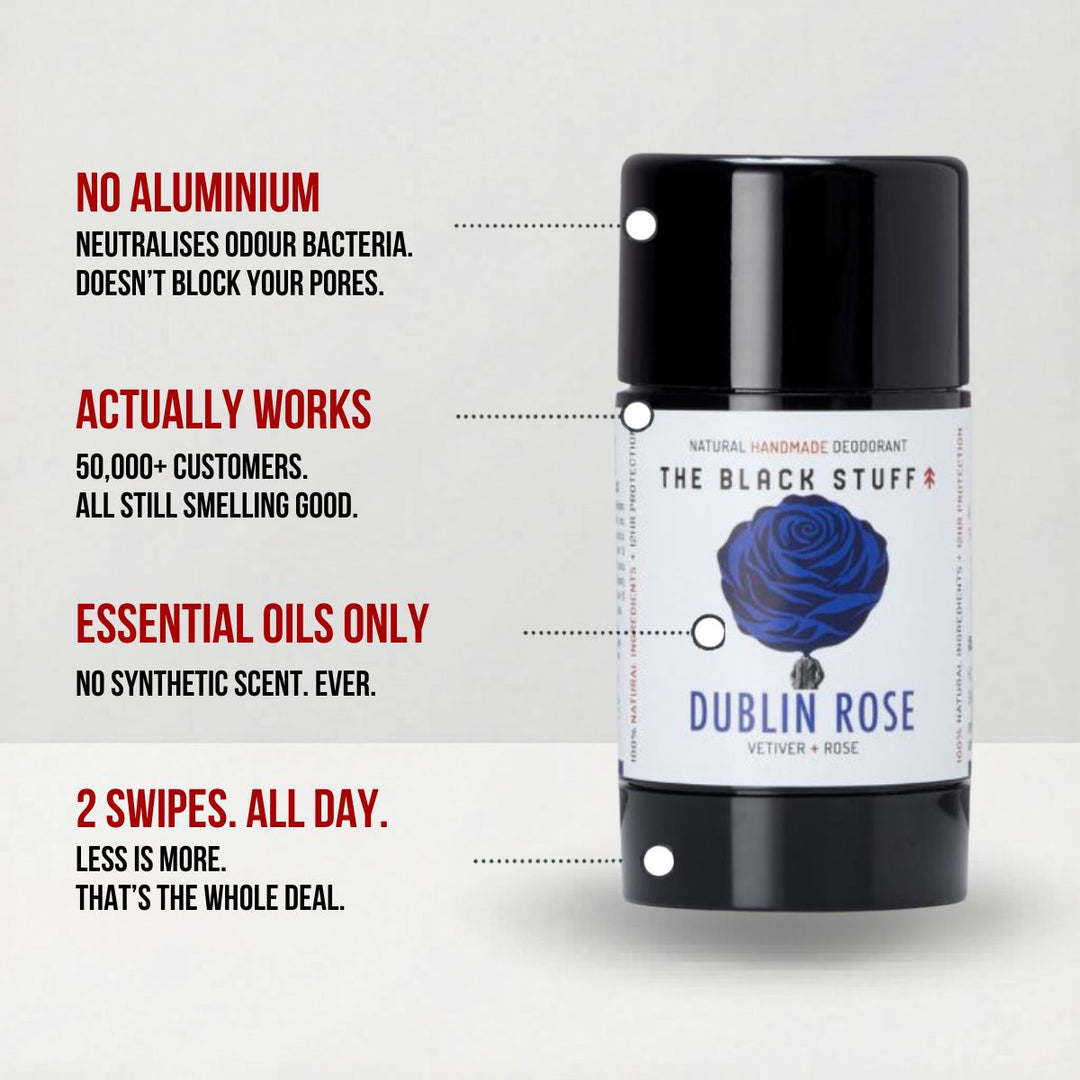Limited Edition Natural deodorant - Dublin Rose