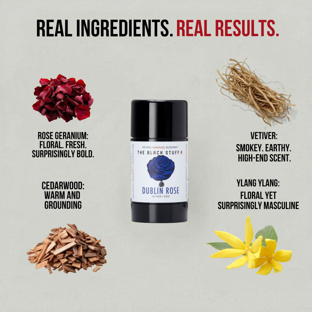 Limited Edition Natural deodorant - Dublin Rose