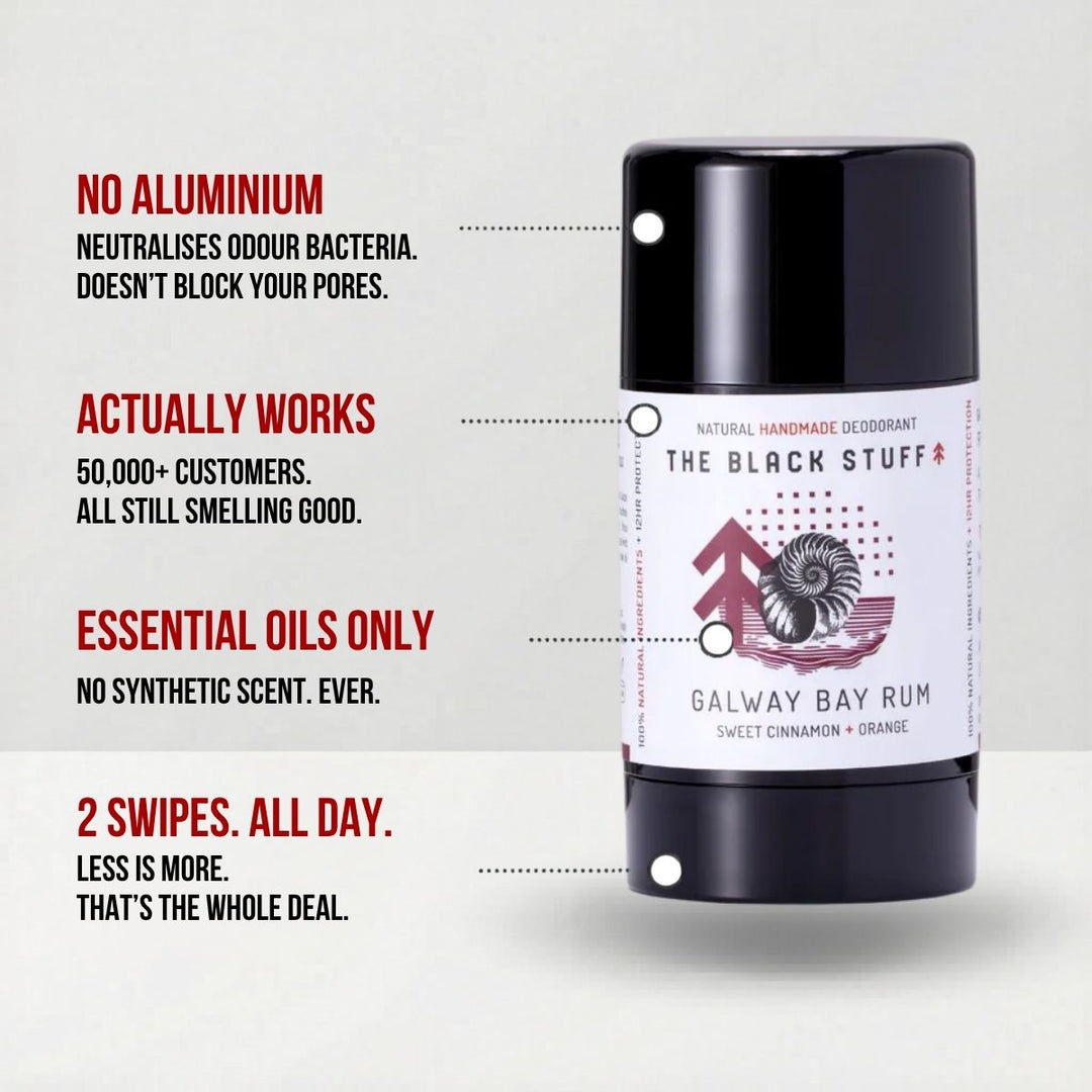 Natural Deodorant - Galway Bay Rum