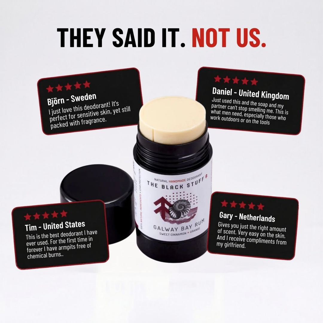 Natural Deodorant - Galway Bay Rum