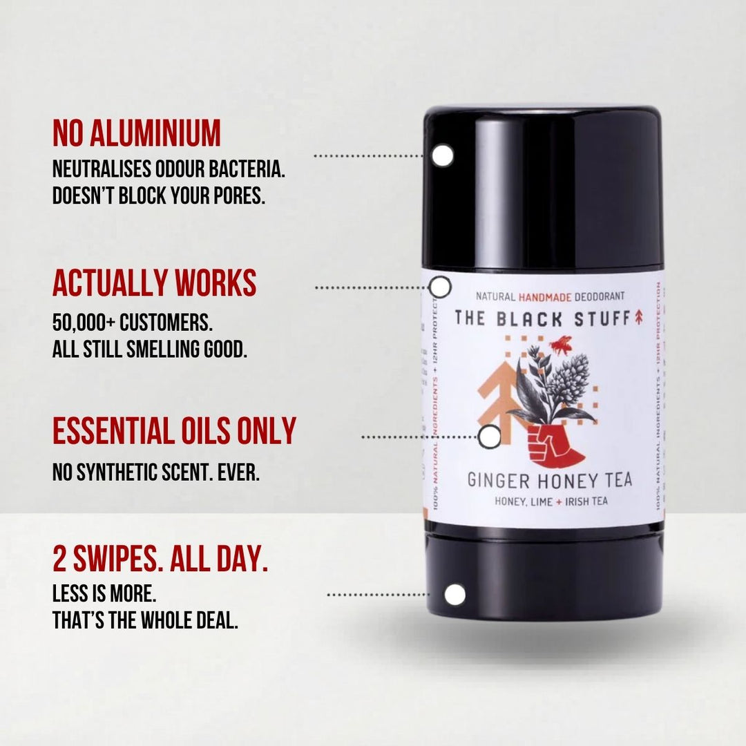 Natural Deodorant - Ginger Honey Tea