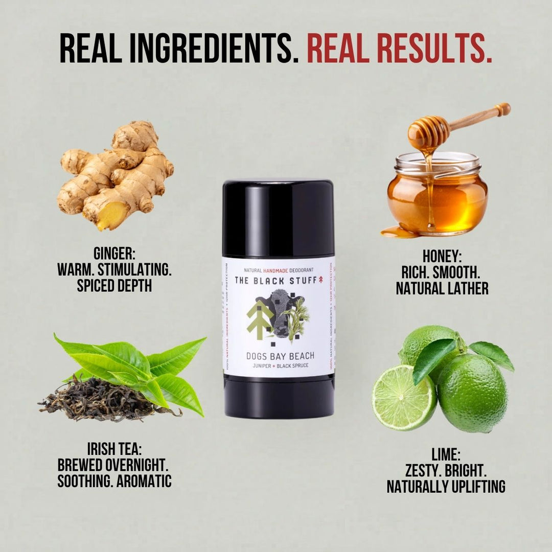 Natural Deodorant - Ginger Honey Tea