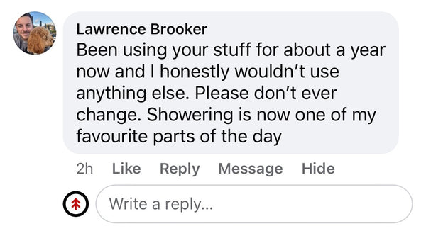 Lawrence, happy customer