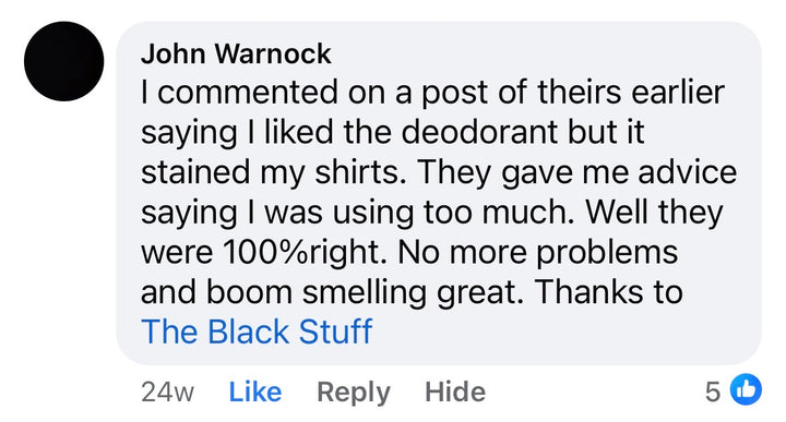 Customer review