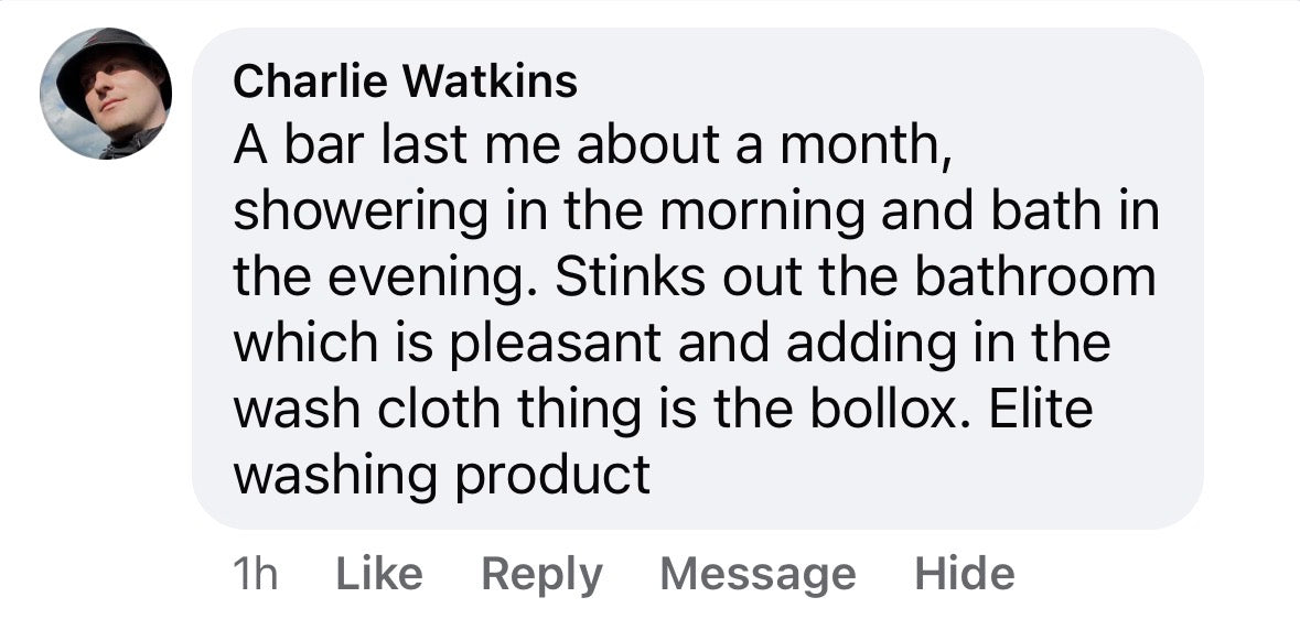 Customer review screenshot