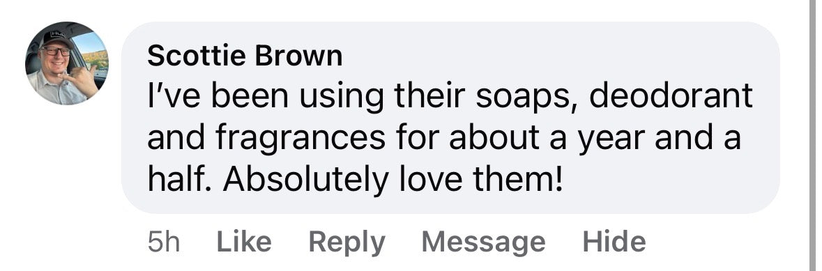 Customer review screenshot