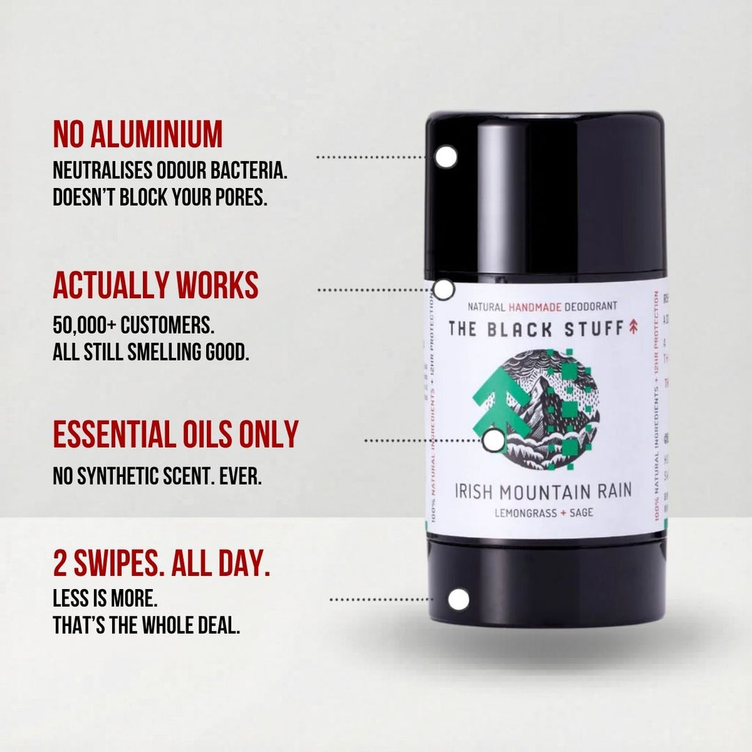 Natural Deodorant - Irish Mountain Rain