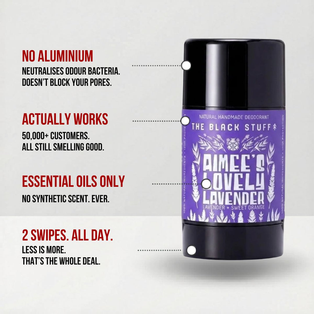 Natural Deodorant - Aimees Lovely Lavender