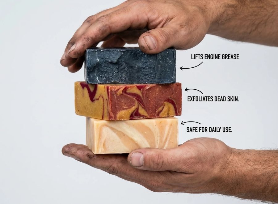 Your hand cleaner stops at the wrists.
