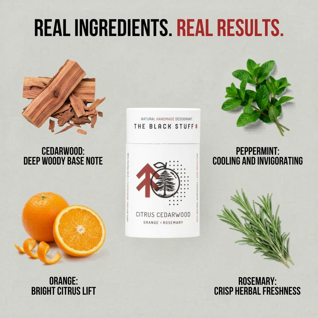 Sensitive Deodorant in Cardboard - Citrus Cedarwood Blast