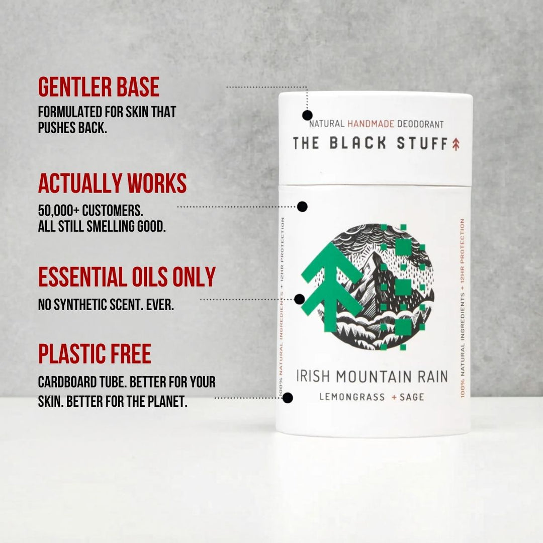 Sensitive Deodorant in Cardboard - Irish Mountain Rain