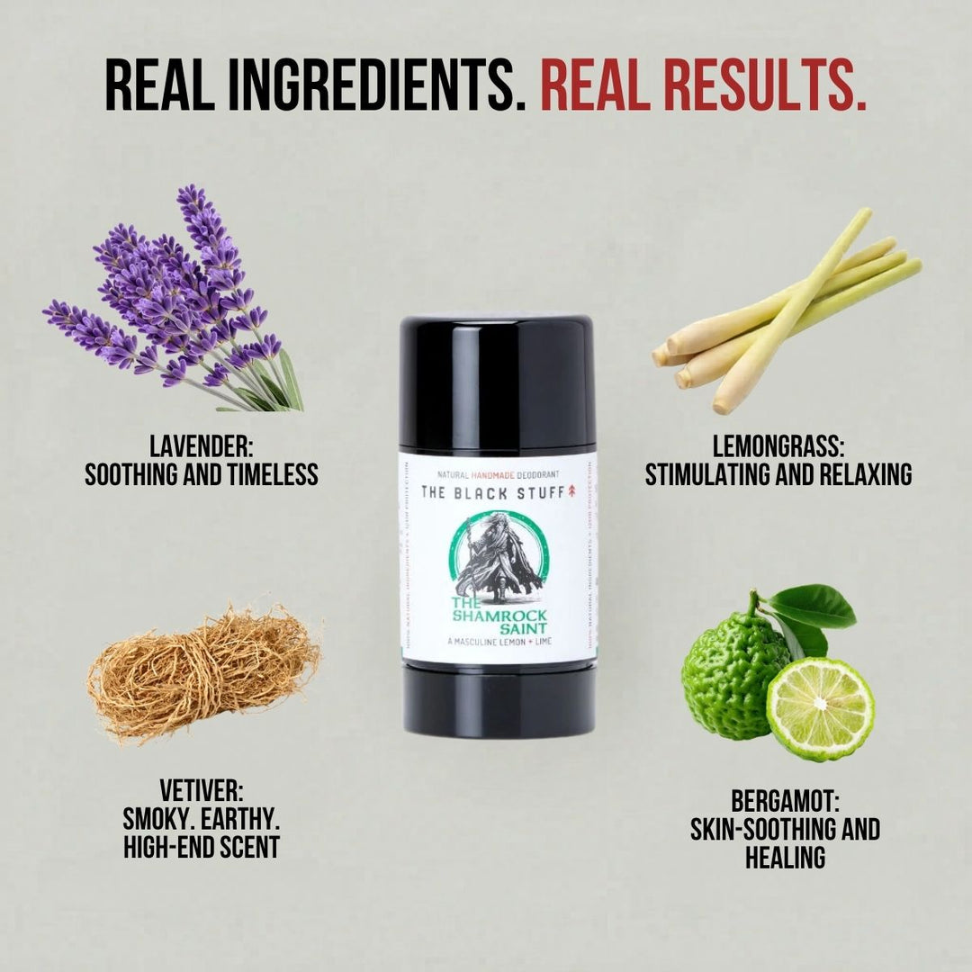 Limited Edition Natural Deodorant - The Shamrock Saint