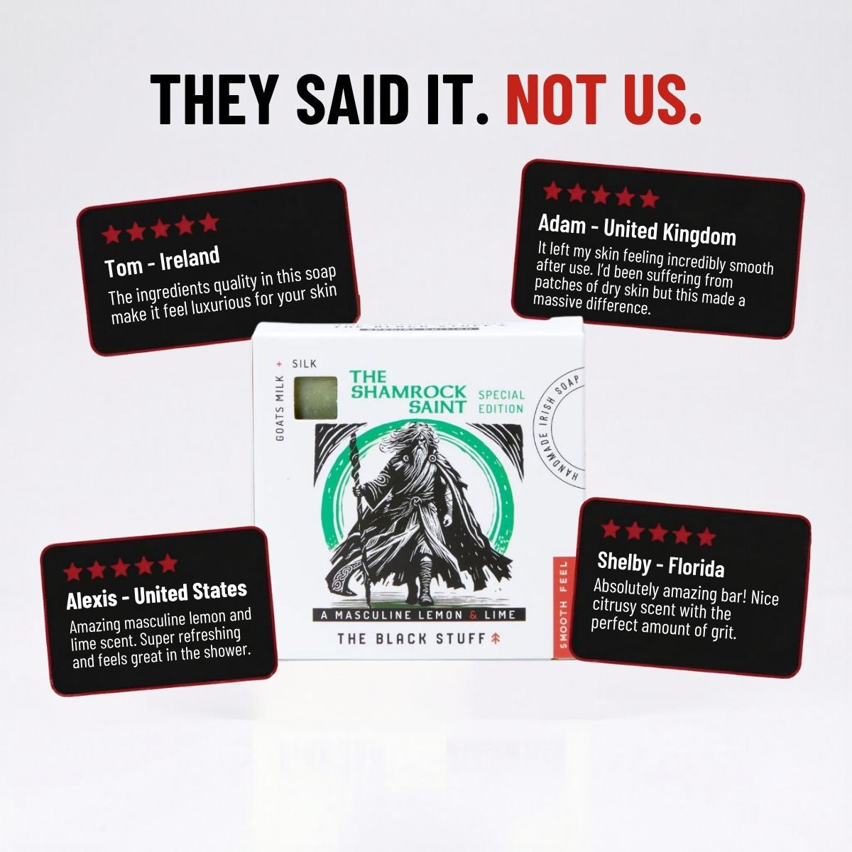 The Shamrock Saint - Limited Edition – The Black Stuff