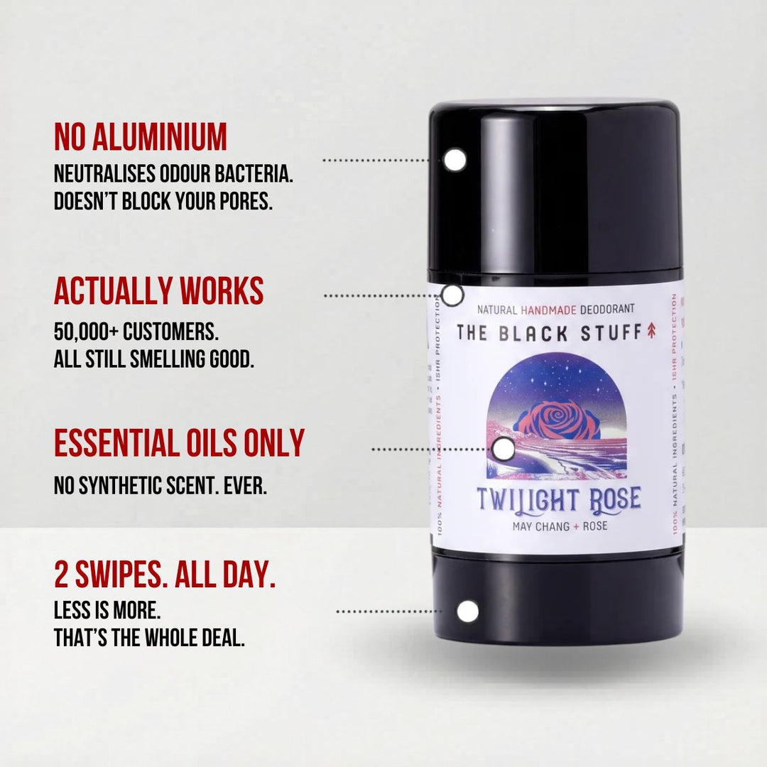 Limited Edition Natural deodorant - Twilight Rose