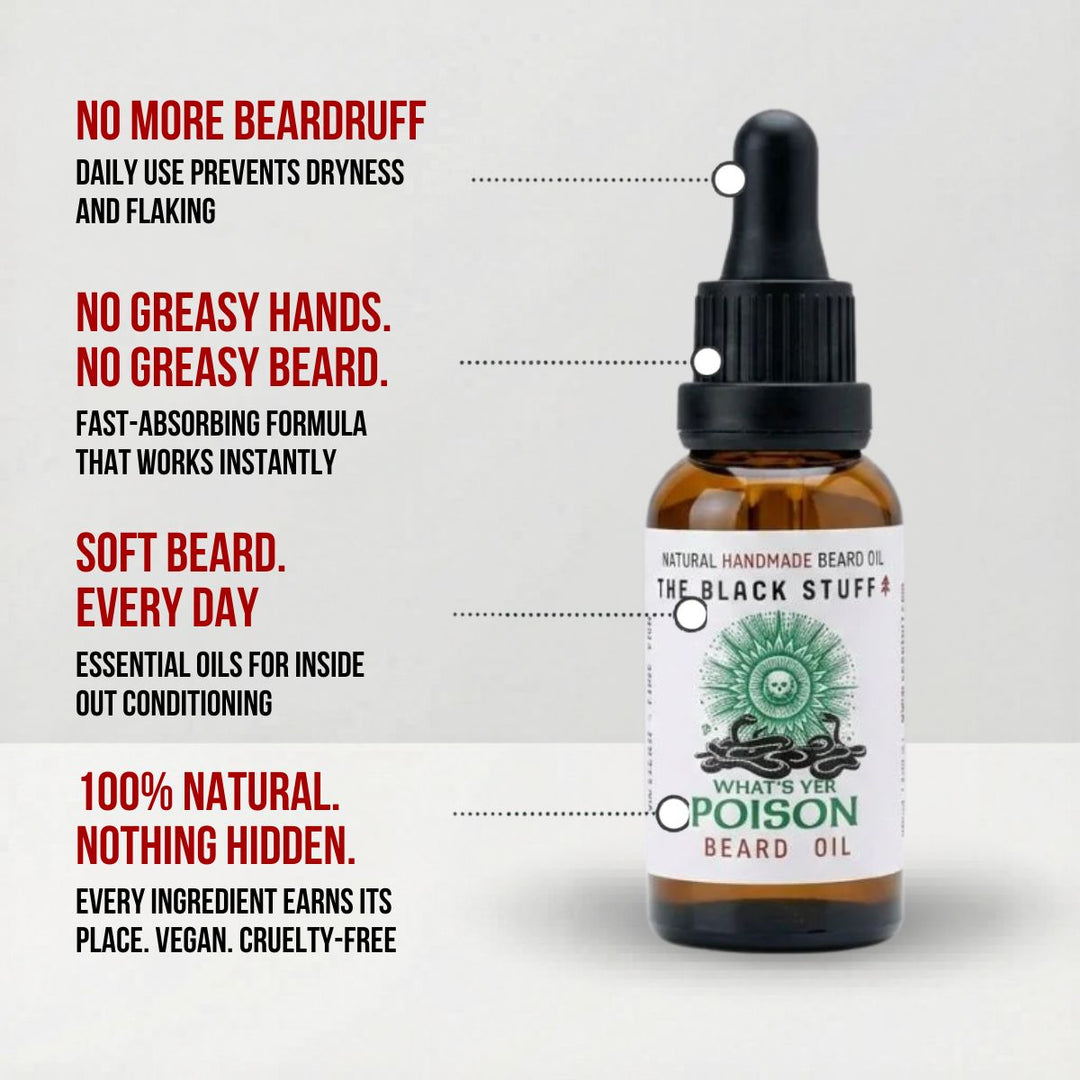 Limited Edition Beard oil - What's Yer Poison