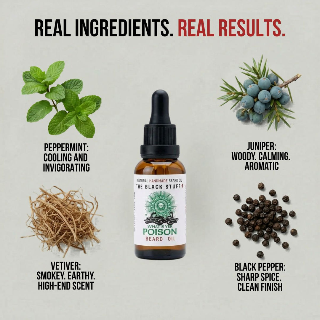 Limited Edition Beard oil - What's Yer Poison