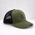 TBS Hats - Green Mesh Trucker Cap